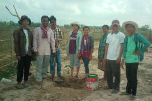 Green Champions Student Helpers & local staff