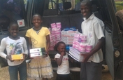 Buy scholastic materials for 20 kids in Uganda