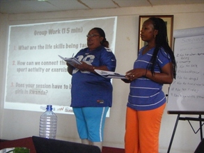 AKWOS Women Coaches learned new strategies to use