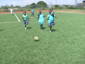 When a child girl plays, the world wins