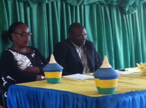 The local governor with AKWOS Representative