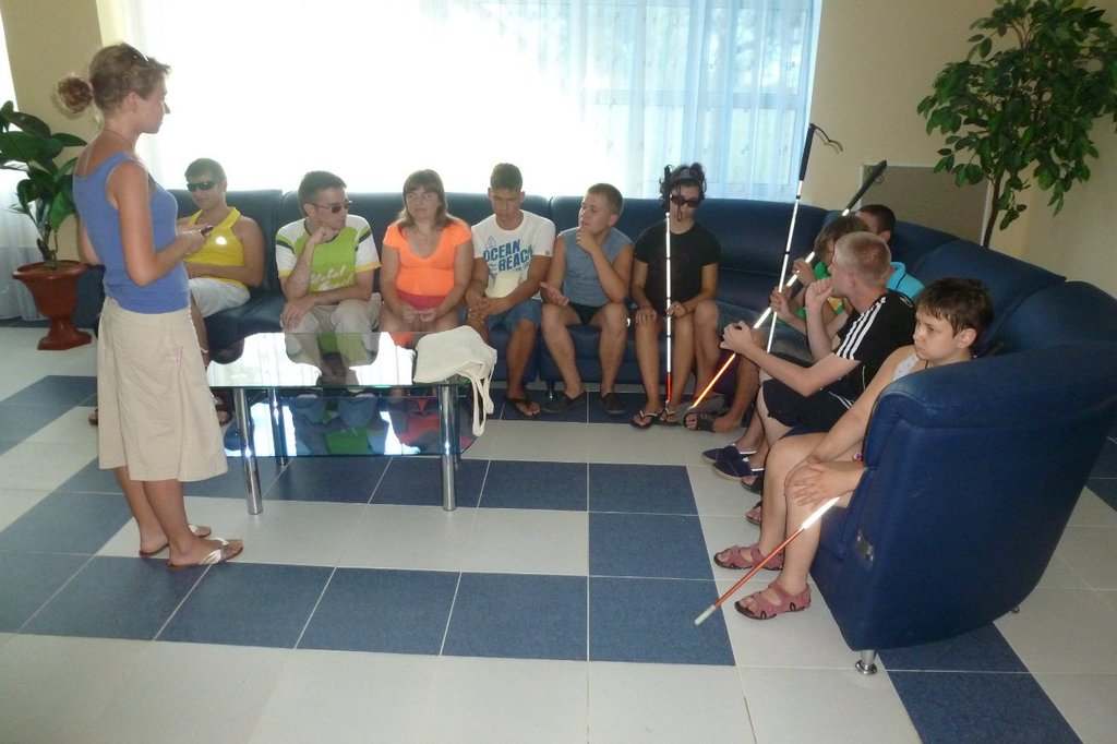 Introduce 30 Blind Youth to European Values