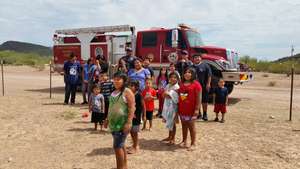 Cooling off with the T.O. Fire Department