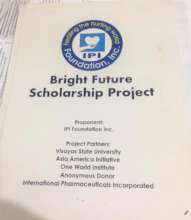 Past Graduation Book for Scholars