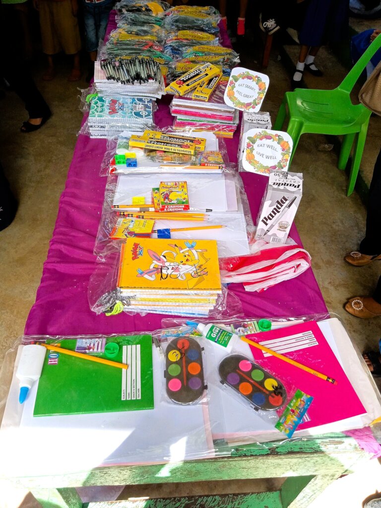 AAI provides school supplies for students