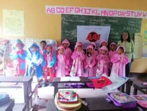 Rain gear helps students attend school