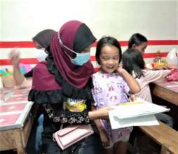 Students were happy to see their teachers