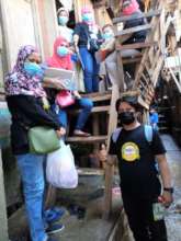 The team worked tirelessly to visit all students