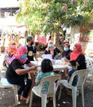 Teachers conducted open air sessions with students