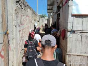 Many homes were difficult to get to