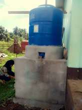 water tanks store rainwater at AAI schools