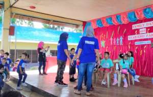 The well was opened during a Family Day event