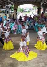 Ilongo peewee folk dancers in Visayas