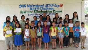 Regional math winners at Maindang ES