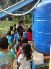 Rainwater Catchment Tank at Mukammali ES