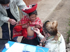 Peruvian Child @ Moving Medical Lab