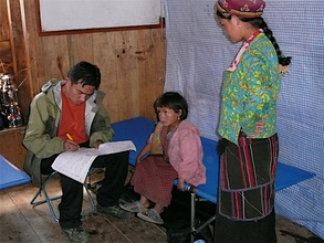Nepali Child @ Moving Medical Lab