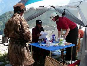 Moving Medical Lab in Nepal
