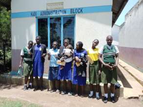ORPHAN GIRL CHILDREN AT OFFICE