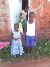 ORPHAN GIRL CHILDREN AT THEIR HOME