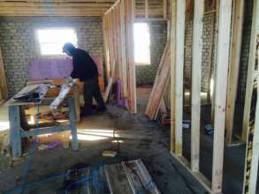 Paul framing the interior