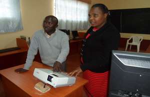 Lewis, our IT Director, trains ICT teachers.