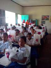 AAI school supplies distributed at Timbagon ES