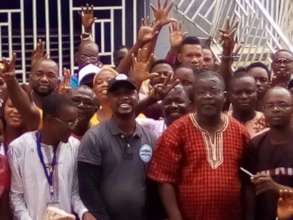 Picture with Dr Tola Winjobi - Tap Network Focal P