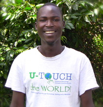 U-TOUCH Robert with joy over his terrific succes
