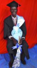 Stephen proud upon his university graduation