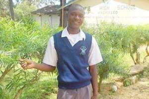 Zeddy happy in high school 2013
