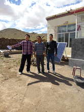 happy beneficiaries who can access to power