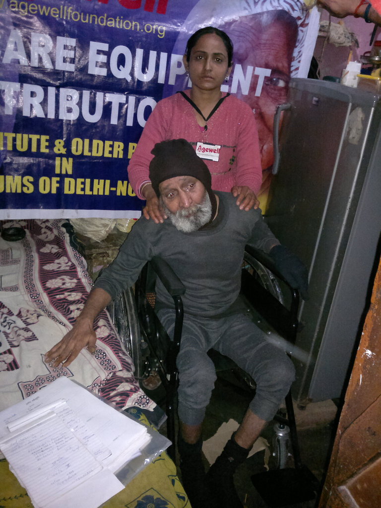 Free Healthcare Equipment to Poor Elderly in India