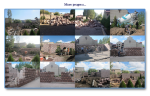 Initial phases of the dental clinic construction