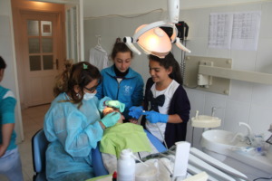SOAR Dental Care Volunteers at the summer camp