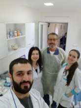 Dr. Sani and Dental School Students
