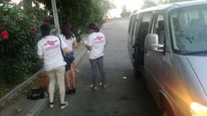 Survivors helping a possible victim