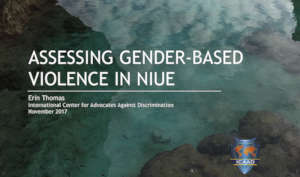 Cover of the Niue Report