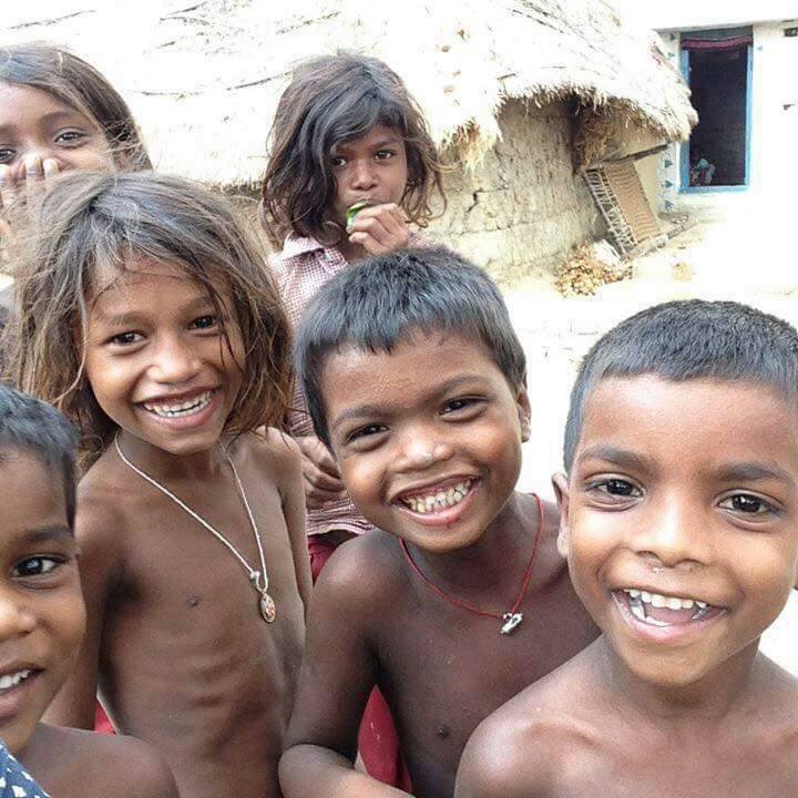 Children from village