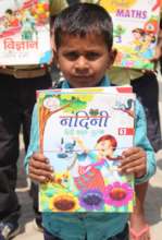 sonu with his new book