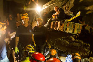The team after the rescue