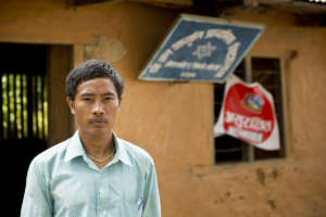 Your gifts have helped Uttam rebuild his home!