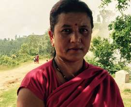 Tukumaya, member of the Women's Committee