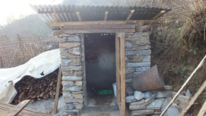 Community bathrooms built by JHF!