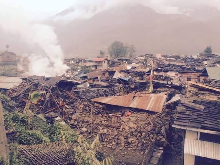 Earthquake shocks Nepal