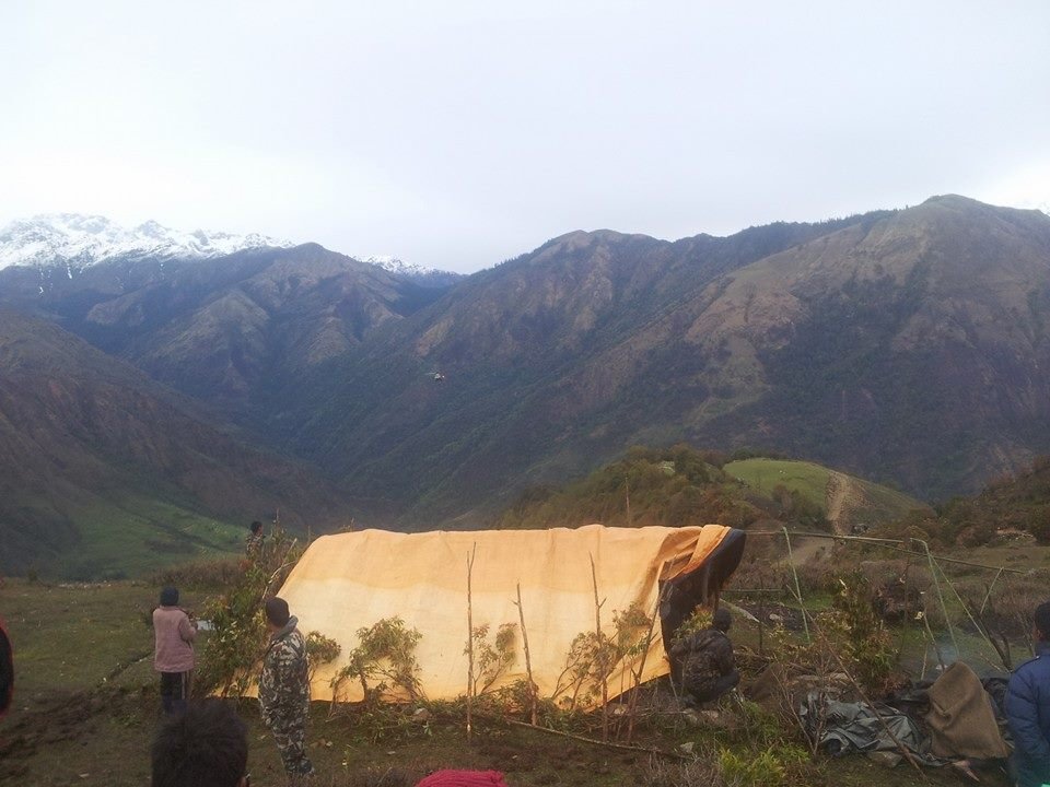 Earthquake shocks Nepal