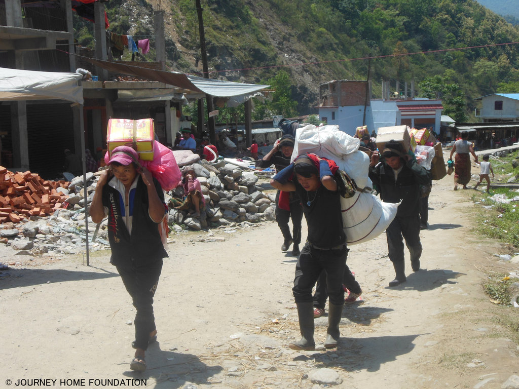 Earthquake shocks Nepal