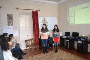 A mentor-mentee presentation