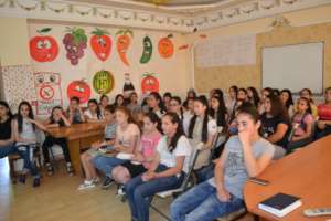 Mentees evaluating the PPTs of other mentees