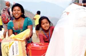 World Vision Nepal Earthquake Response